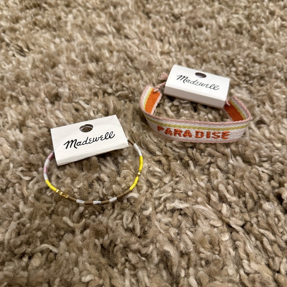 Madewell Bracelet/Anklet 2 Pack